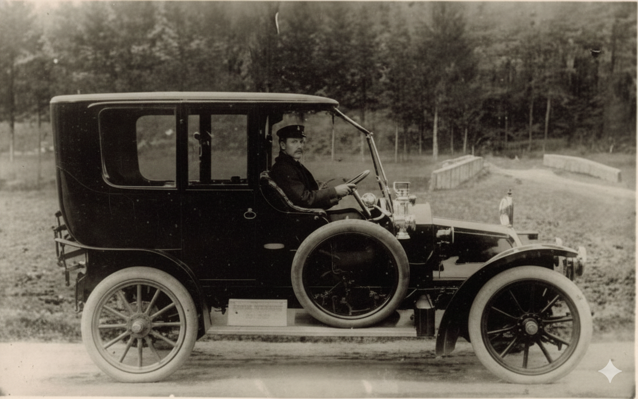 Gründung des Mietwagenbetriebs – 1911
