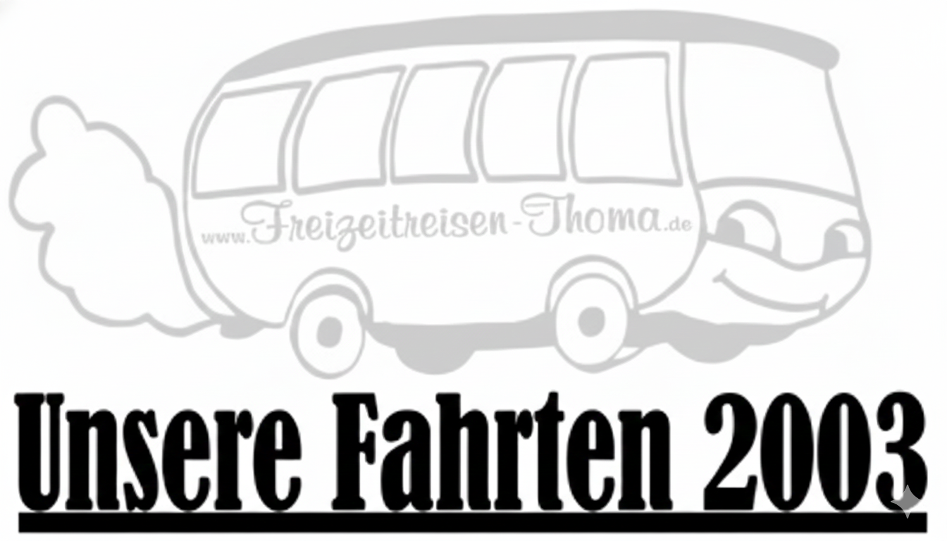 Erste eigene Fahrten per Flyer – 2003