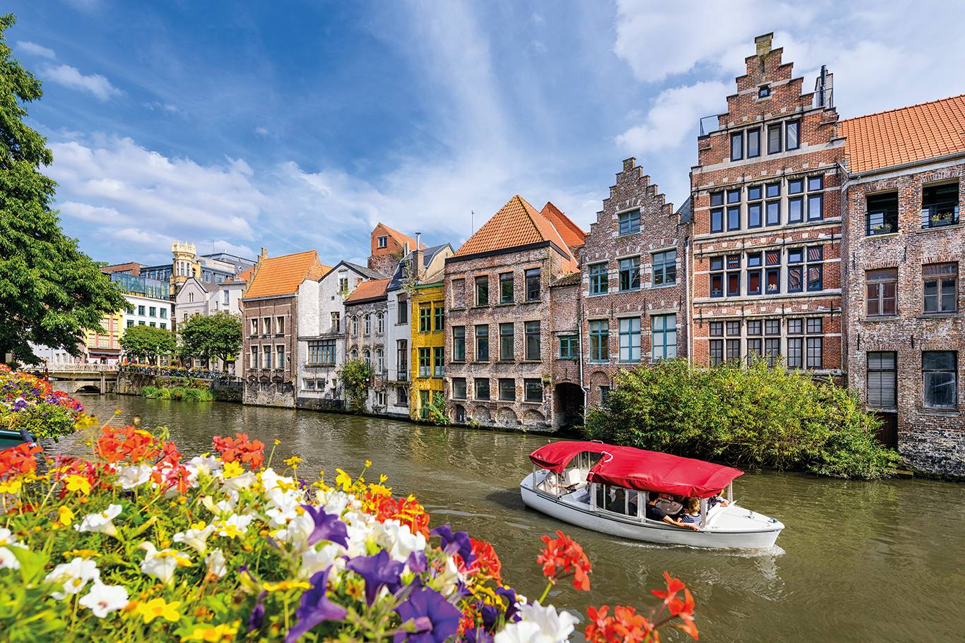 Gent - inklusive Grachtenrundfahrt
